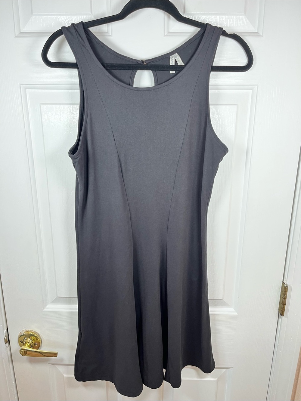 Mudd Black Sleeveless A-Line Mini Dress - Size L